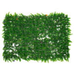 GloboStar® 78408 Artificial - Συνθετικό Τεχνητό Διακοσμητικό Πάνελ Φυλλωσιάς - Κάθετος Κήπος Καυκάσιο Πυξάρι Πολύχρωμα Λουλούδια Πράσινο Μ60 x Υ40 x Π8cm - Image 4