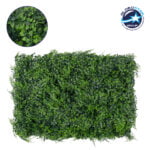 GloboStar® 78413 Artificial - Συνθετικό Τεχνητό Διακοσμητικό Πάνελ Φυλλωσιάς - Κάθετος Κήπος Λέιλαντ - Νάνος Κισσός Πράσινο Μ60 x Υ40 x Π9cm
