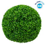 GloboStar® 78505 Artificial - Συνθετικό Τεχνητό Διακοσμητικό Φυτό Θάμνος Πυξάρι Πράσινο Φ48cm