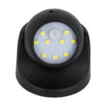 GloboStar® 79001 Μαύρο Φωτιστικό Μπαταρίας σε Σχήμα Κάμερας LED SMD 3W 300lm με Αισθητήρα Ημέρας-Νύχτας και PIR Αισθητήρα Κίνησης Ψυχρό Λευκό 6000K - Image 3