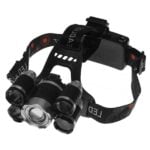 GloboStar® 79059 Φακός Κεφαλής Επαναφορτιζόμενος LED CREE XML2-T6 Chip 50 Watt 5000lm με 2 x 18650 Μπαταρίες 5200mAh Ψυχρό Λευκό 6000K - Image 3