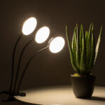 GloboStar® 79653 Grow Light Hydro Spectrum LED Φωτιστικό Ανάπτυξης Υδροπονικών Φυτών Γλάστρας με 3 Κινούμενες Κεφαλές & Βάση Clip SMD 2835 15W 160° DC 5V IP20 με Dimmer & Timer Εσωτερικού Χώρου για Κάλυψη Επιφάνειας 1m x 1m Πλήρους Φάσματος Φωτισμού - Image 11