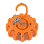 GloboStar® 79697 Φορητός Μαγνητικός Φάρος Οχημάτων - Ασφαλείας Έκτακτης Ανάγκης 2W 140lm με Φακό - Μπαταρίας 3xAAA (δεν Περιλαμβάνονται) Αδιάβροχος IP67 Κόκκινο - Ψυχρό Λευκό 6000K Φ10 x Υ3.5cm - Image 6