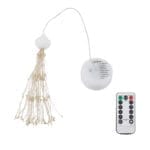 GloboStar® 79795 Διακοσμητική Γιρλάντα Μπαταρίας (3xAAA Δεν Περιλαμβάνονται) 200 LED 3 Watt και Ασύρματο Χειριστήριο 8 Προγραμμάτων Φωτισμού Dimmable Θερμό Λευκό 3000K - Image 2