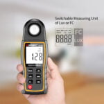 GloboStar® 79983 Ψηφιακός Μετρητής Έντασης Φωτισμού SNDWAY SW-582 με έλεγχο 0 έως 200000 lux - Image 4