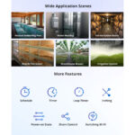 GloboStar® 80082 SONOFF THR320 TH ORIGIN Smart LAN & WiFi 2.4GHz Temperature and Humidity Control AC 100-240V Max 20A - Image 16