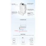 GloboStar® 80082 SONOFF THR320 TH ORIGIN Smart LAN & WiFi 2.4GHz Temperature and Humidity Control AC 100-240V Max 20A - Image 17
