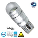 GloboStar® T10 W5W 81099 Λάμπα Αυτοκίνητου  3rd Generation Can-Bus Extreme Series LED 1 CREE XHP35 5W 705lm 360° DC 12V IP20 Ψυχρό Λευκό 6000K