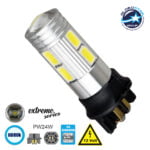 GloboStar® 81173 Λάμπα Αυτοκίνητου  3rd Generation Can-Bus Extreme Series LED 8 SMD 5630 & 1 CREE XHP35 8W 1200lm 360° DC 12V IP20 Ψυχρό Λευκό 6000K