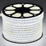GloboStar® 70510 Wide Ταινία Διπλής Σειράς Epistar LED SMD 2835 1m 24W/m 180LED/m 3360lm/m 120° DC 230V Αδιάβροχη IP68 Ψυχρό Λευκό 6000K Dimmable - Image 2