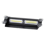 GloboStar® 85116 PRO Series Μπάρα Σήμανσης με Βεντούζες για Παρμπρίζ Οχήματος Ασθενοφόρου για Αυτοκίνητα & Φορτηγά 13 Προγραμμάτων Φωτισμού LED CREE CXB COB 18W DC 10-30V IP20 Ψυχρό Λευκό 6000K - Image 3