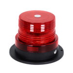 GloboStar® 85150 PRO Series Φάρος Σήμανσης Οχήματος Πυροσβεστικής για Αυτοκίνητα & Φορτηγά STROBE LED 10W DC 12-24V Αδιάβροχος IP65 Κόκκινο - Image 3