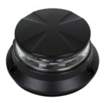 GloboStar® 85170 PRO Series Φάρος Σήμανσης Οχήματος Αστυνομίας για Αυτοκίνητα & Φορτηγά 6 Προγραμμάτων Φωτισμού STROBE LED SMD 3030 48W DC 10-30V Αδιάβροχος IP66 Μπλε - Image 4