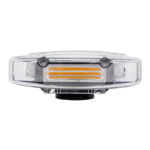 GloboStar® 85177 PRO Series Φάρος Σήμανσης Οχήματος Οδικής Βοήθείας για Αυτοκίνητα & Φορτηγά 6 Προγραμμάτων Φωτισμού STROBE LED COB 60W DC 10-30V Αδιάβροχος IP66 Πορτοκαλί - Image 5