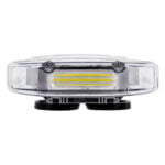 GloboStar® 85184 PRO Series Φάρος Σήμανσης Οχήματος Ασθενοφόρου για Αυτοκίνητα & Φορτηγά 6 Προγραμμάτων Φωτισμού STROBE LED COB 100W DC 10-30V Αδιάβροχος IP66 Ψυχρό Λευκό 6000K - Image 6