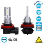 GloboStar® 85609 H11 F2S Line KIT Βασικού Φωτισμού Αυτοκινήτου & Μοτοσυκλέτας 3nd Generation Can-Bus Series LED CREE CXB 100W 14000lm DC 12V Αδιάβροχο IP66 Ψυχρό Λευκό 6000K
