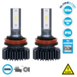 GloboStar® 85634 H11 S1 Line KIT Βασικού Φωτισμού Αυτοκινήτου & Φορτηγού 3nd Generation Can-Bus Series LED CREE CXB 100W 14000lm DC 9-32V Αδιάβροχο IP66 Ψυχρό Λευκό 6000K