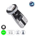 GloboStar® T10 W5W 81083 Λάμπα Αυτοκίνητου LED  2rd Generation Can-Bus Series 1xSMD5050 1.5W 120lm 120° DC 12-16V IP20 Φ1 x H2.2cm Πράσινο