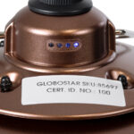 GloboStar® 85697 Αυτόνομο Φανάρι Camping LED 4W USB 2.0 με Επαναφορτιζόμενη Μπαταρία 1 x 18650 2000mAh Li-ion Power Bank IP20 Dimmable Καφέ με Διάφανο Γυαλί CCT Εναλλαγή Φωτισμού μέσω On/Off All In One Ψυχρό 6000K+Φυσικό 4500K+Θερμό 2700K Φ13.5 x Υ17.5cm - Image 12