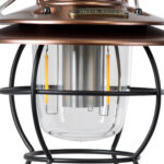 GloboStar® 85697 Αυτόνομο Φανάρι Camping LED 4W USB 2.0 με Επαναφορτιζόμενη Μπαταρία 1 x 18650 2000mAh Li-ion Power Bank IP20 Dimmable Καφέ με Διάφανο Γυαλί CCT Εναλλαγή Φωτισμού μέσω On/Off All In One Ψυχρό 6000K+Φυσικό 4500K+Θερμό 2700K Φ13.5 x Υ17.5cm - Image 7