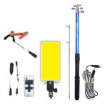 GloboStar® 85821 Τηλεσκοπικό Καλάμι Ψαρέματος 5m με Πάνελ Φωτισμού 800W 48000lm DC 12V Αδιάβροχο IP65 Ψυχρό Λευκό 6000K - Image 7