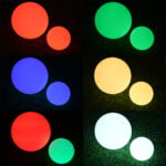 GloboStar® 85825 Ακρυλικό Φωτιστικό Μπάλα Εξωτερικού Χώρου - Πισίνας LED Globe 10W Φ40 Επαναφορτιζόμενο Μπαταρίας με Καλώδιο USB - Φορτιστή και Ασύρματο Χειριστήριο IR Αδιάβροχο IP65 Πολύχρωμο RGBW - Image 8