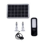 GloboStar® 86073 Αυτόνομος Ηλιακός Επιτοίχιος Προβολέας LED SMD 12W 600lm με IP Camera 1080P 2MP WiFi 150° Μοιρών - Ενσωματωμένη Μπαταρία 2500mAh - Φωτοβολταϊκό Πάνελ - Αισθητήρα Ημέρας-Νύχτας & Ρύθμιση Χρόνου Ανάμματος - Αδιάβροχος IP66 Ψυχρό Λευκό 6000K - Image 8