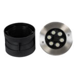 GloboStar® UNDERWATER-JULIA 90567 Υποβρύχιο Χωνευτό Φωτιστικό Σποτ Ειδικό για Σιντριβάνια LED 6W 510lm 15° DC 24V Αδιάβροχο IP68 Φ15 x Υ10.2cm RGBW DMX512 - Ανοξείδωτο Ατσάλι - 3 Years Warranty - Image 9