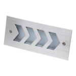 GloboStar® WALLLIGHT-ARINA 90671 Χωνευτό Φωτιστικό Τοίχου LED 6W 690lm 120° DC 24V Αδιάβροχο IP67 Μ17 x Π7 x Υ5.5cm Φυσικό Λευκό 4500K - Ανοξείδωτο Ατσάλι - 3 Years Warranty - Image 4