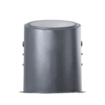 GloboStar® FLOOD-MILO 90739 Κινούμενος Προβολέας - Σποτ Φωτισμού Wall Washer για Φωτισμό Κτιρίων LED 24W 2040lm 10° DC 24V Αδιάβροχο IP67 Φ22 x Υ30cm RGBW DMX512 - Γκρι Ανθρακί - 3 Χρόνια Εγγύηση - Image 4