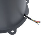 GloboStar® FLOOD-MILO 90739 Κινούμενος Προβολέας - Σποτ Φωτισμού Wall Washer για Φωτισμό Κτιρίων LED 24W 2040lm 10° DC 24V Αδιάβροχο IP67 Φ22 x Υ30cm RGBW DMX512 - Γκρι Ανθρακί - 3 Χρόνια Εγγύηση - Image 10