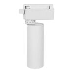 Μονοφασικό Bridgelux COB LED Λευκό Φωτιστικό Σποτ Ράγας 10W 230V 1250lm 30° Φυσικό Λευκό 4500k GloboStar 93091 - Image 2