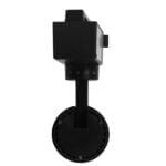 Μονοφασικό Bridgelux COB LED Μάυρο Φωτιστικό Σποτ Ράγας 10W 230V 1250lm 30° Φυσικό Λευκό 4500k GloboStar 93094 - Image 4