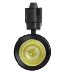 Μονοφασικό Bridgelux COB LED Μάυρο Φωτιστικό Σποτ Ράγας 20W 230V 2600lm 30° Ψυχρό Λευκό 6000k GloboStar 93104 - Image 3