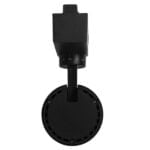 Μονοφασικό Bridgelux COB LED Μάυρο Φωτιστικό Σποτ Ράγας 20W 230V 2600lm 30° Ψυχρό Λευκό 6000k GloboStar 93104 - Image 4