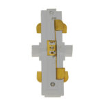 Διφασικός Connector 3 Καλωδίων Συνδεσμολογίας Γιώτα (Ι) για Λευκή Ράγα Οροφής GloboStar 93129 - Image 2