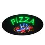 Φωτιστικό LED Σήμανσης Οβάλ PIZZA με Διακόπτη ON/OFF και Πρίζα 230v 48x2x25cm GloboStar 96301 - Image 3