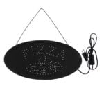 Φωτιστικό LED Σήμανσης Οβάλ PIZZA με Διακόπτη ON/OFF και Πρίζα 230v 48x2x25cm GloboStar 96301 - Image 4