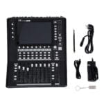 GloboStar® FDB F260 98023 Multifunctional Digital Mixer Audio Console 24Ch - Επαγγελματική Ψηφιακή Κονσόλα Ήχου 16Ch Audio In / 8Ch Audio Out / 8Ch BUS Out - Οθόνη Αφής 10" HD - Wifi Smart System - UDP - AC 220V/50-60Hz - IP20 - Μαύρο - Μ38 x Π49 x Υ14cm - Image 8
