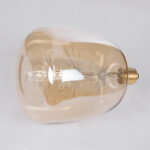 GloboStar® 99209 Λάμπα LED MTX Diode HP E27 G145 BARREL Γλόμπος 1.6W 140lm 360° AC 220-240V IP20 Φ14.5 x Υ19cm Ultra Θερμό Λευκό 2200K με Μελί Γυαλί - 3 Χρόνια Εγγύηση - Image 3
