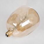 GloboStar® 99209 Λάμπα LED MTX Diode HP E27 G145 BARREL Γλόμπος 1.6W 140lm 360° AC 220-240V IP20 Φ14.5 x Υ19cm Ultra Θερμό Λευκό 2200K με Μελί Γυαλί - 3 Χρόνια Εγγύηση - Image 4