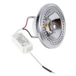 GloboStar® DARKO 60379 Σποτ LED Indirect Anti-Glare AR111 14W 1638lm 40° AC 220-240V IP20 Φ11.1 x Υ6.6cm Φυσικό Λευκό 4500K - Bridgelux High Lumen COB Gen2 - TÜV Certified Driver - 5 Years Warranty - Image 2