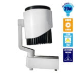 Μονοφασικό Bridgelux COB LED Φωτιστικό Σποτ Ράγας 20W 230V 3000lm 24° Θερμό Λευκό 3000k GloboStar 93015 - Image 3