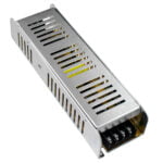 GloboStar® 73003 Μεταλλικό Τροφοδοτικό PELV Slim για Προϊόντα LED 150W 12.5A - AC 220-240V σε DC 12V - IP20 L20 x W5.7 x H3.8cm - 2 Years Warranty - Image 2