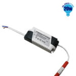 Πάνελ PL LED Οροφής Χωνευτό Τετράγωνο 20W 230V 1820lm 180° Θερμό Λευκό 3000k GloboStar 01886 - Image 5