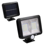 GloboStar® 71459 Αυτόνομος Ηλιακός Προβολέας LED SMD 10W 260lm με Ενσωματωμένη Μπαταρία 1200mAh - Φωτοβολταϊκό Πάνελ με Αισθητήρα Ημέρας-Νύχτας - PIR Αισθητήρα Κίνησης Αδιάβροχο IP65 Ψυχρό Λευκό 6000K - Image 2