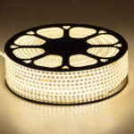GloboStar® 70502 Slim Ταινία Μονής Σειράς Epistar LED SMD 2835 1m 12W/m 96LED/m 1608lm/m 120° DC 230V Αδιάβροχη IP68 Θερμό Λευκό 2700K Dimmable - Image 2