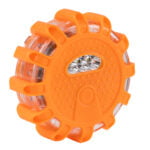 GloboStar® 79697 Φορητός Μαγνητικός Φάρος Οχημάτων - Ασφαλείας Έκτακτης Ανάγκης 2W 140lm με Φακό - Μπαταρίας 3xAAA (δεν Περιλαμβάνονται) Αδιάβροχος IP67 Κόκκινο - Ψυχρό Λευκό 6000K Φ10 x Υ3.5cm - Image 2