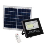GloboStar® HERMES 71555 Αυτόνομος Ηλιακός Προβολέας LED SMD 40W 3200lm με Ενσωματωμένη Μπαταρία 5000mAh - Φωτοβολταϊκό Πάνελ με Αισθητήρα Ημέρας-Νύχτας και Ασύρματο Χειριστήριο RF 2.4Ghz Αδιάβροχος IP66 Ψυχρό Λευκό 6000K - 3 Χρόνια Εγγύηση - Image 2