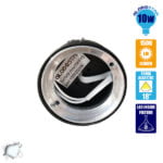 LED Φωτιστικό Σποτ Οροφής με Σπαστή Βάση Black Body 10W 230V 1500lm 24° Ψυχρό Λευκό 6000k GloboStar 93011 - Image 3